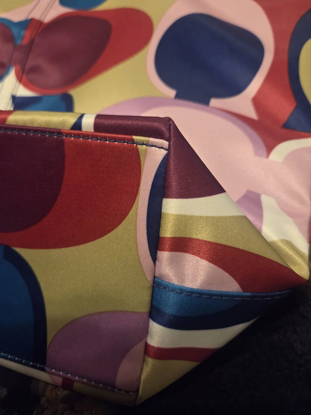 COACH Multicolor Signature Tote Bag